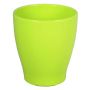 Vaso per orchidee MALAYER, ceramica, verde mela, 15cm, Ø13,2cm