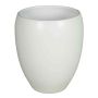 Vaso di ceramica URMIA MONUMENT, bianco-opaco, 28cm, Ø25cm