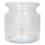 Portalumino in vetro HANNA OCEAN, trasparente, 15cm, Ø15cm