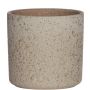Vaso da fiori in ceramica ARAYA, maculato, verde, 10cm, Ø10cm