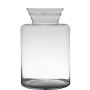 Vaso FAHSAI in vetro, trasparente, 37cm, Ø24cm