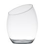 Vaso da fiori in vetro KATE, sfera/rotondo, trasparente, 32cm, Ø25,5cm