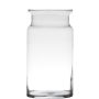 Vaso da fiori in vetro HANNA EARTH, trasparente, 29,5cm, Ø15cm