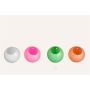 Vaso a sfera per candele ROLDAN in vetro, da appendere, verde mela, 8cm, Ø9cm