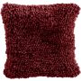 Cuscino accogliente FALKO, rosso bordeaux, 50x50cm