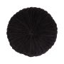 Cuscino rotondo BELLONA, nero, 10x60cm