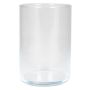 Vaso cilindrico di vetro SANYA OCEAN, trasparente, 15cm, Ø10,1cm