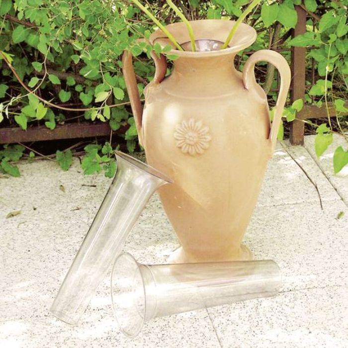 Inserto di plastica per vaso MIMOZA, trasparente, 32cm, Ø18cm