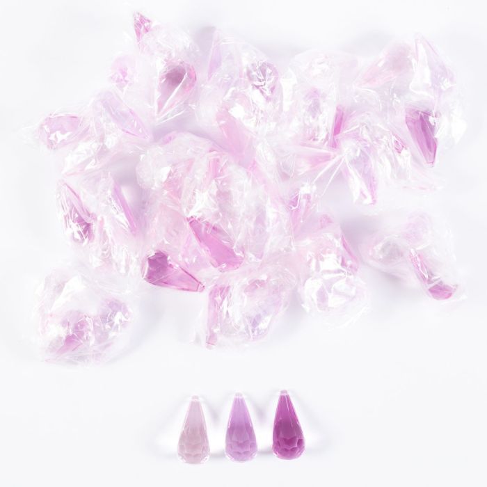 100 Gemme Acriliche Diamante 20mm - Cristalli Decorativi Colorati Per Vasi, Matrimoni, Eventi (Mix Colori) - Foto 6