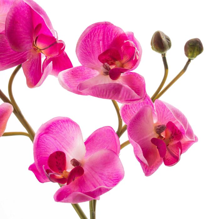 Ramo di orchidea finta STINA, rosa, 90cm