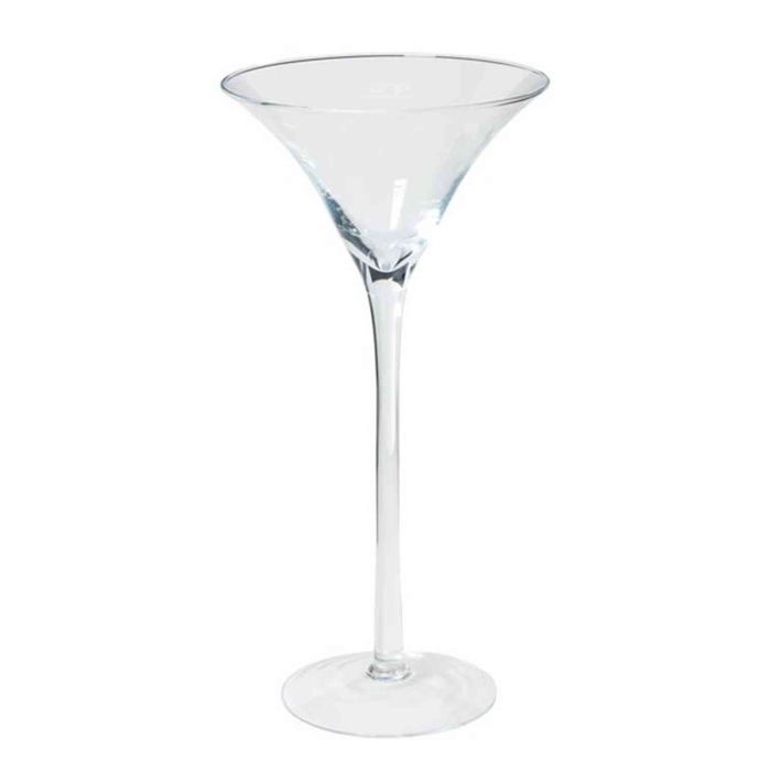 Bicchiere da cocktail / Martini SACHA EARTH su piede, imbuto/rotondo, trasparente, 90cm, 35cm
