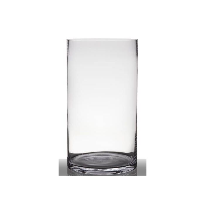 Vaso Da Pavimento In Vetro Trasparente 60cm X Ø19cm - Portafiori O Portalumini Decorativo - Foto 8