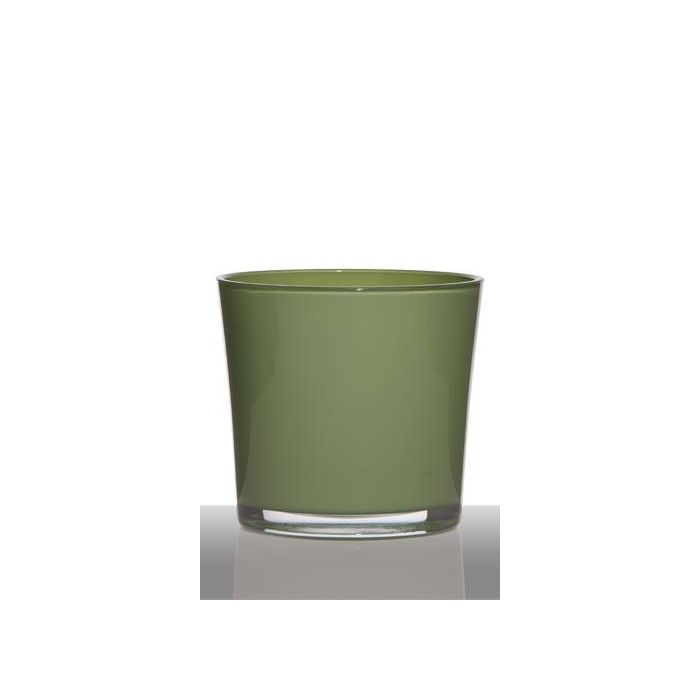 Vaso luminoso Gemma Bright rotondo con led lanterna decorazione Made