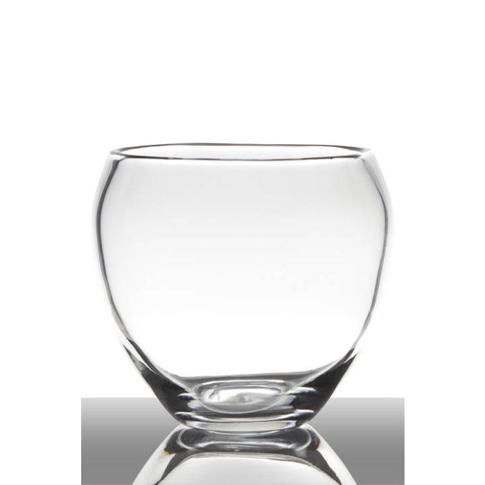 Vetro per candele PABLO, sfera/rotondo, trasparente, 20cm, Ø21cm