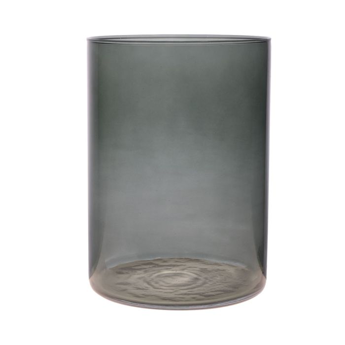 Vaso cilindrico in vetro SANYA FIRE, trasparente, 30cm, 19cm
