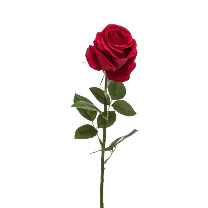 Rosa finta ALBANE, rossa, 70cm