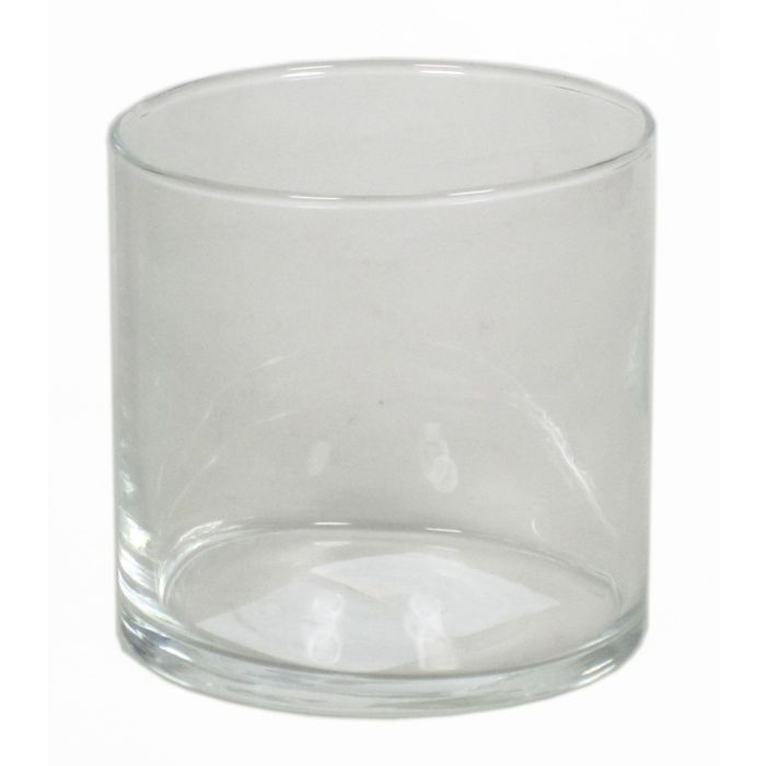 INNA-Glas Vaso da piante ceramica, bianco-opaco, 9,8cm