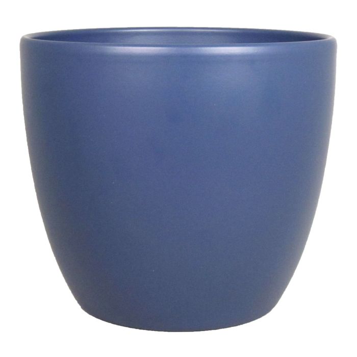 Piccolo vaso in ceramica per piante TEHERAN BASAR, bianco, 9,8cm, 12cm