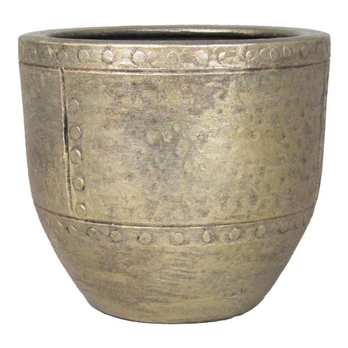 INNA-Glas Vaso da Fiori Ceramica, Nero, 17cm, 14cm - portavasi in Ceramica/vasi per Fiori