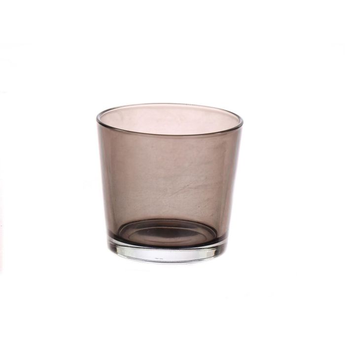 INNA-Glas – Vaso In Vetro Trasparente Alena, Conico, Altezza 12,5 Cm, Diametro 14,5 Cm, Per Fiori O Portacandela - copertina