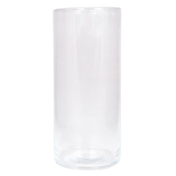 Vaso cilindrico di vetro SANYA OCEAN, trasparente, 25cm, Ø11,5cm