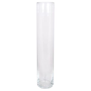 Vaso da terra cilindrico SANYA OCEAN, trasparente, 50cm, Ø10cm