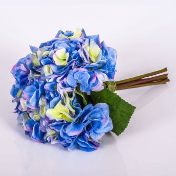 Bouquet di ortensie artificiali KLARA, blu, 30cm, Ø18cm