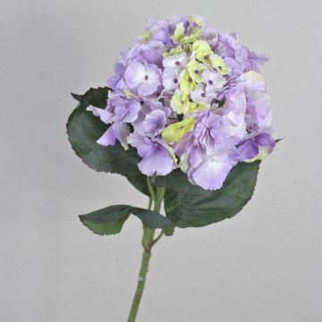 Ortensia artificiale ANGELINA, viola chiaro, 70cm, Ø23cm