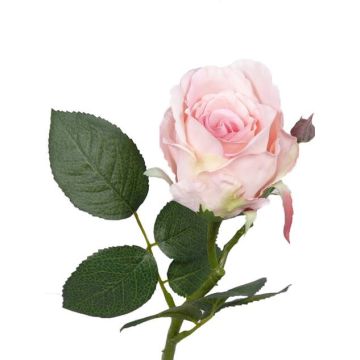 Rosa artificiale VRONI, rosa, 30cm, Ø6cm