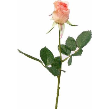 Rosa artificiale HOLLY, rosa, 35cm, Ø4cm