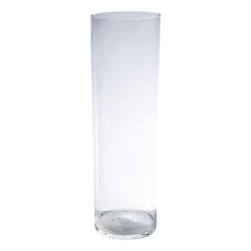 Vaso da terra cilindrico SANSA EARTH, trasparente, 50cm, Ø15cm