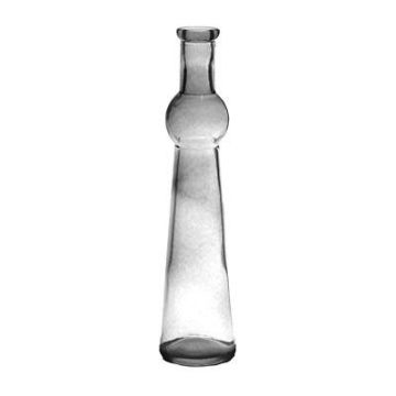 Vaso a bottiglia REYNALDO di vetro, trasparente, 23cm, Ø5,5cm
