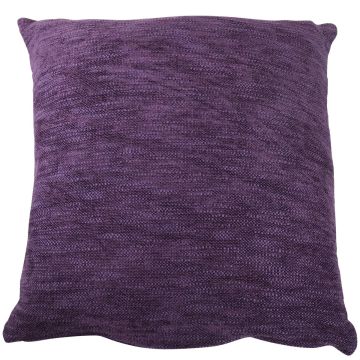 Cuscino decorativo in tela KALUA, viola, 45x45cm