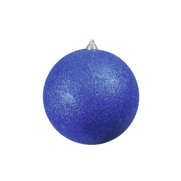 Pallina di Natale CANELA, glitter, blu, Ø20cm