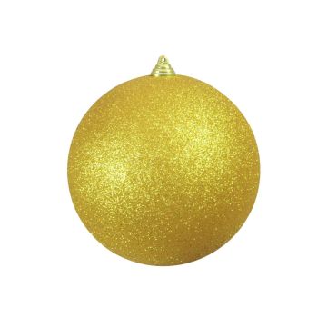 Pallina di Natale CANELA, glitter, oro, Ø20cm
