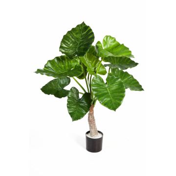 Alocasia calidora artificiale SURI, verde, 80cm