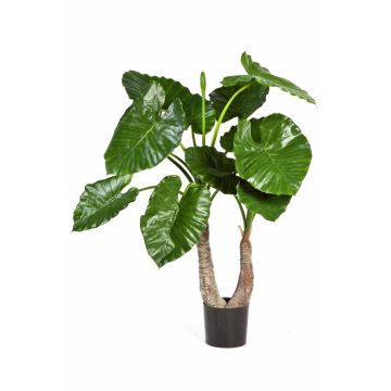 Alocasia calidora artificiale SURI, verde, 100cm