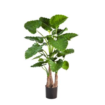 Alocasia calidora artificiale SURI, verde, 120cm