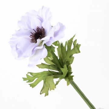 Anemone tessile FRANCA, viola, 35cm, Ø9cm