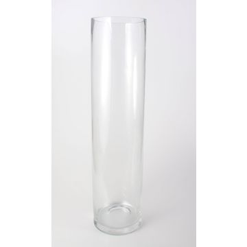 Vaso cilindrico SANSA AIR in vetro, trasparente, 100 cm, Ø 20 cm 