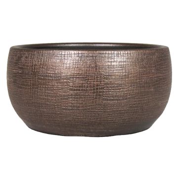 Ciotola in ceramica AGAPE con grano, rame, 15cm, Ø33cm