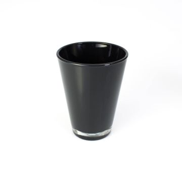 Vaso da terra in vetro cilindrico SANYA EARTH, trasparente, 50cm, Ø9cm