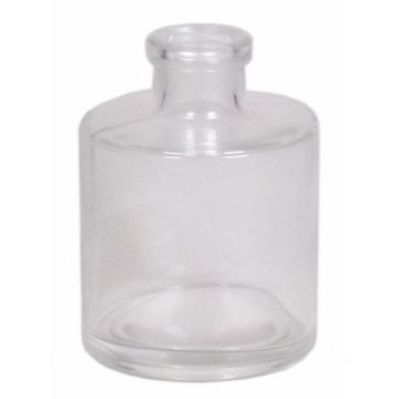 Bottiglia di vetro ORINOCO, trasparente, 8,8cm, Ø6,7cm