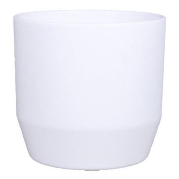 Vaso da piante in ceramica LENAS, bianco-opaco, 18,5cm, Ø19,5cm Vaso da piante in ceramica LENAS, bianco-opaco, 18,5cm, Ø19,5cm