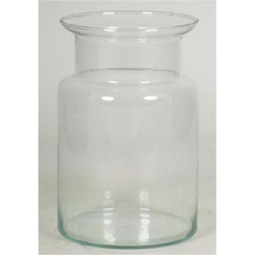 Lanterna in vetro HANNA OCEAN, trasparente, 19cm, Ø14,5cm