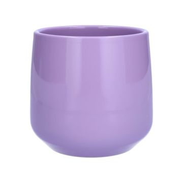Cachepot ZIOKA in ceramica, viola, 13,5cm, Ø14,5cm