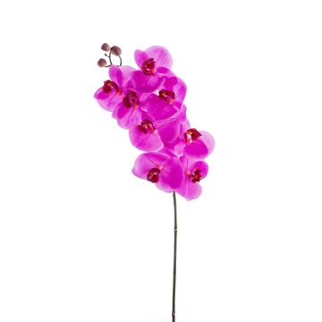 Ramo tessile di orchidea Phalaenopsis AURELIA, rosa, 95cm