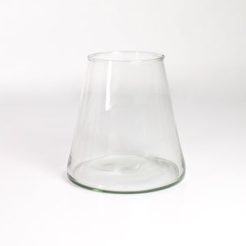 Vaso da tavolo / Vaso da fiori MAX in vetro, trasparente, 16cm, Ø10cm