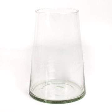 Vaso da tavolo / Vaso da fiori MAX in vetro, trasparente, 24cm, Ø11,5cm