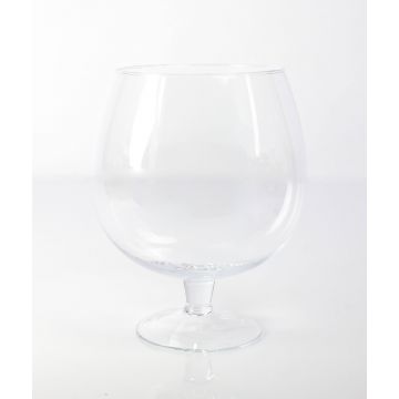 Vaso a boccia / Bicchiere da brandy LIAM, trasparente, 24cm, Ø19cm